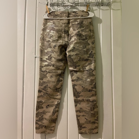 FRANK LYMAN METALLIC CAMO
reptile slim fit jeans-medium NWT - Picture 6 of 9